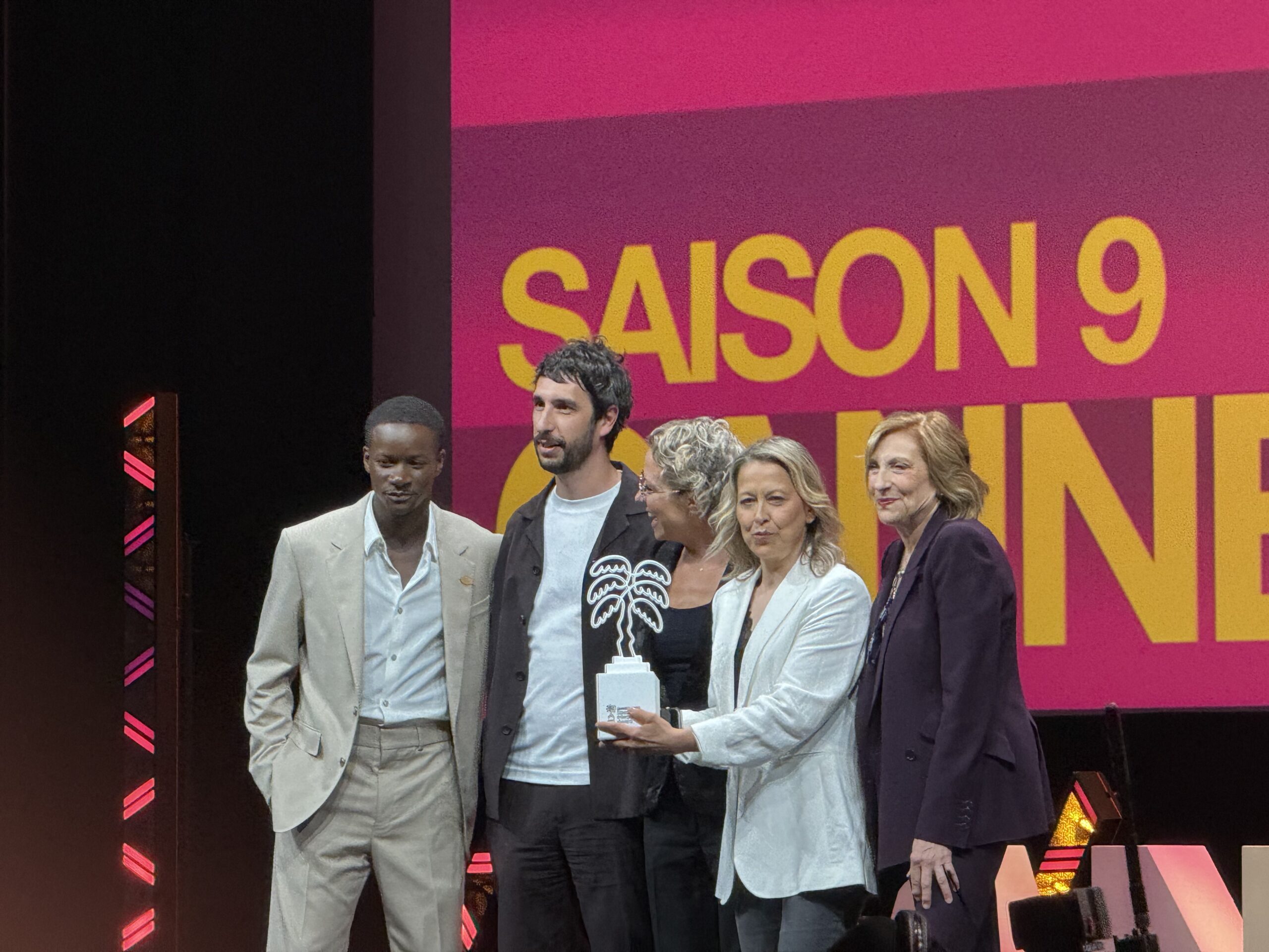 Alice and Steve cast receives the Special Interpretation Award at CANNESERIES 2026