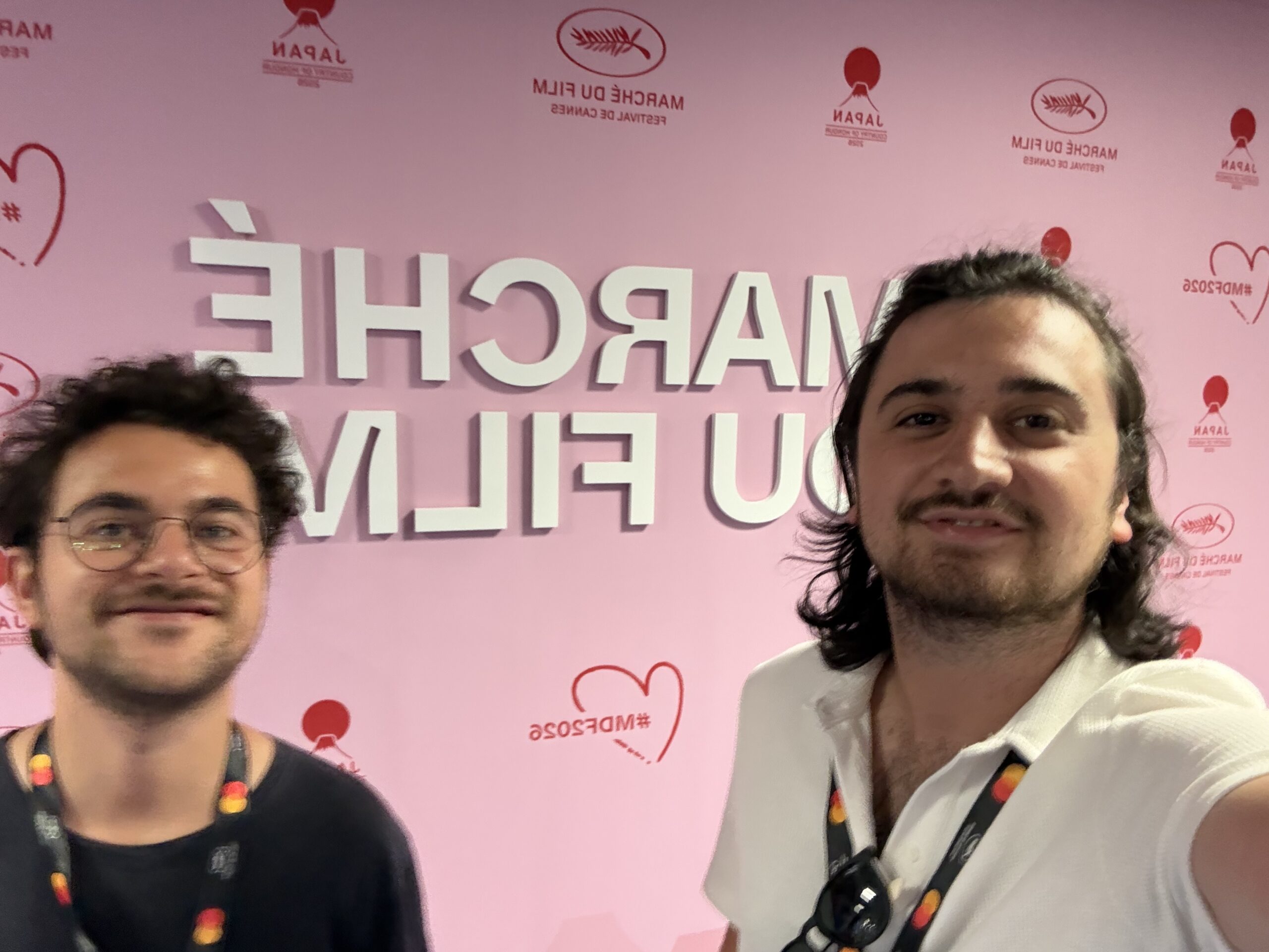 Les cofondateurs de Bulbul au Marché du Film, Cannes 2026
