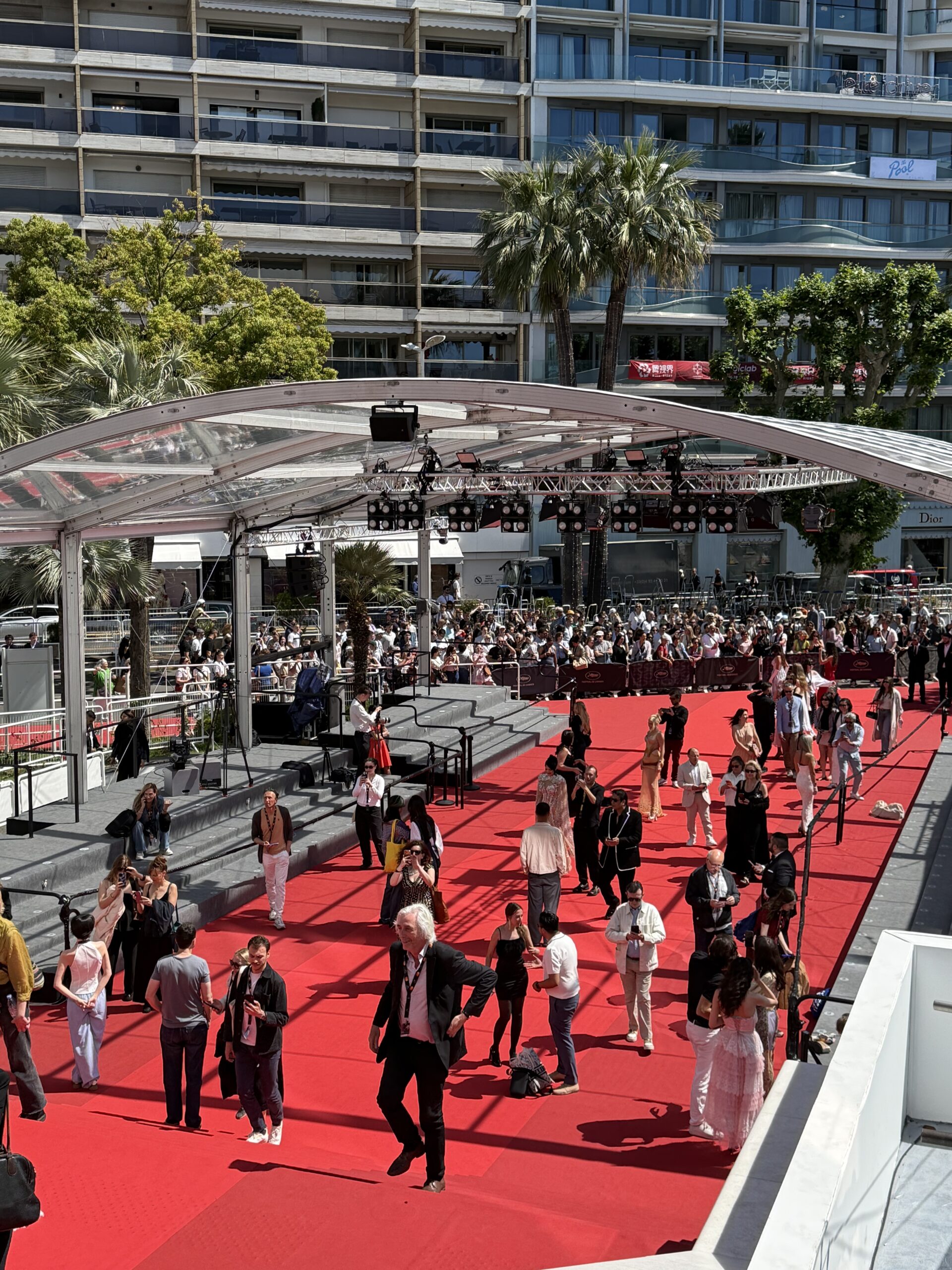 Le tapis rouge en journée à Cannes 2026