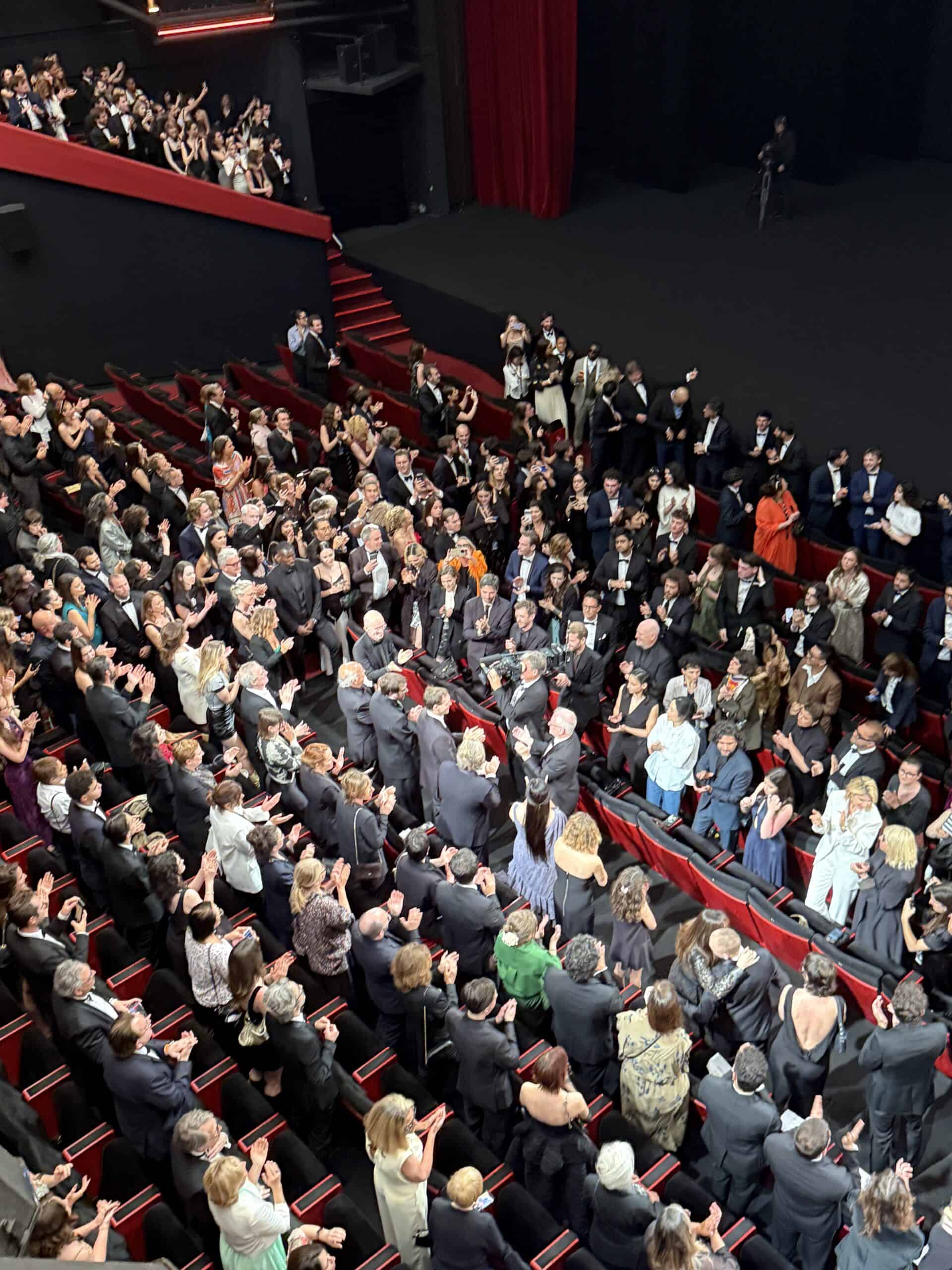 Monica Bellucci et Benoît Magimel après la première d'Histoires de la Nuit