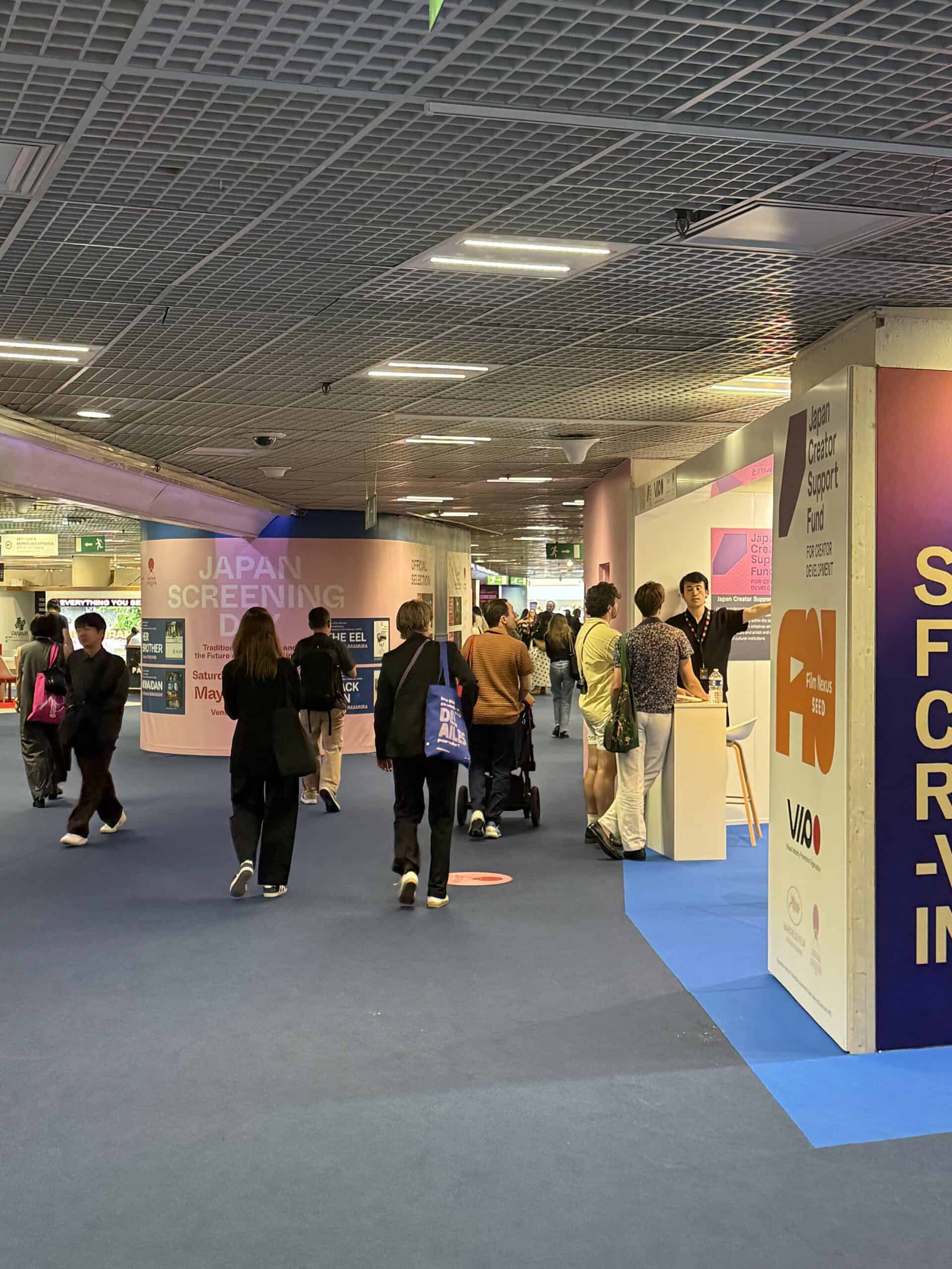 Les stands du Marché du Film à Cannes 2026
