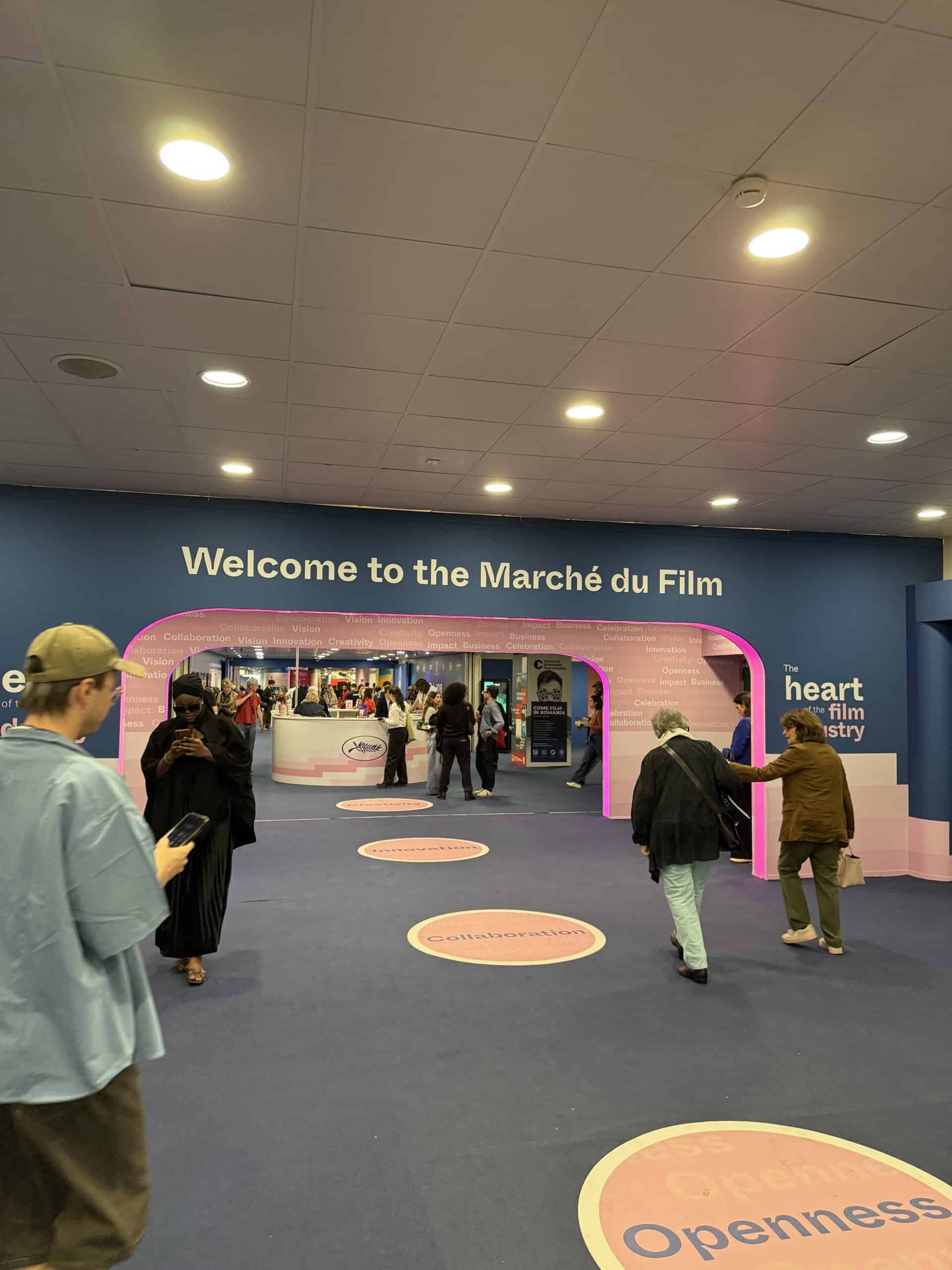 L'espace du Marché du Film, Cannes 2026