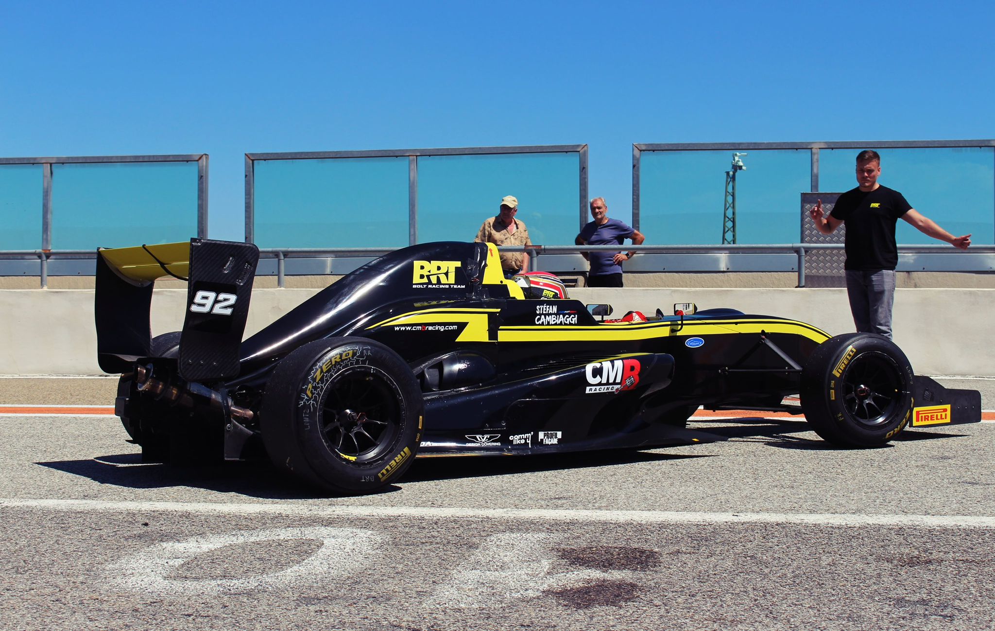 CMB Racing on track