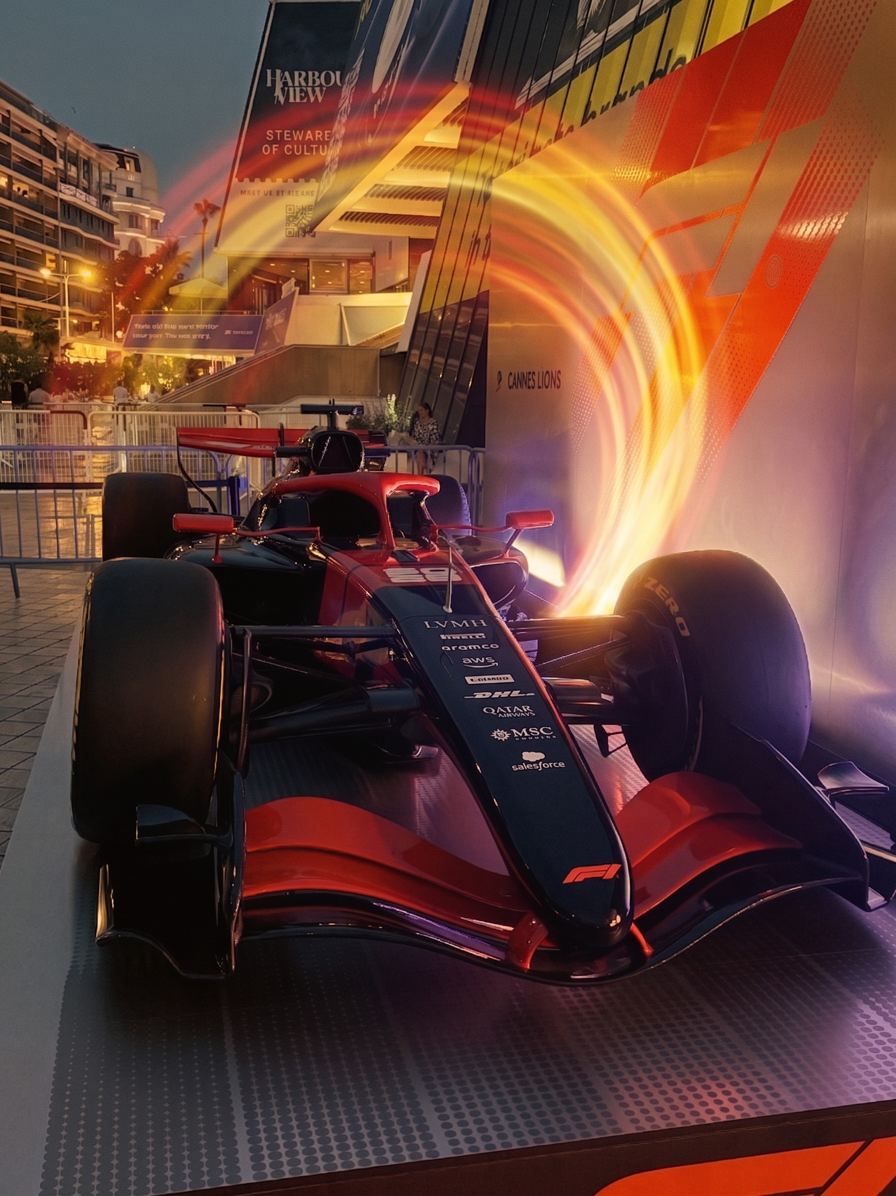 Formula 1 show car, Cannes Lions 2026