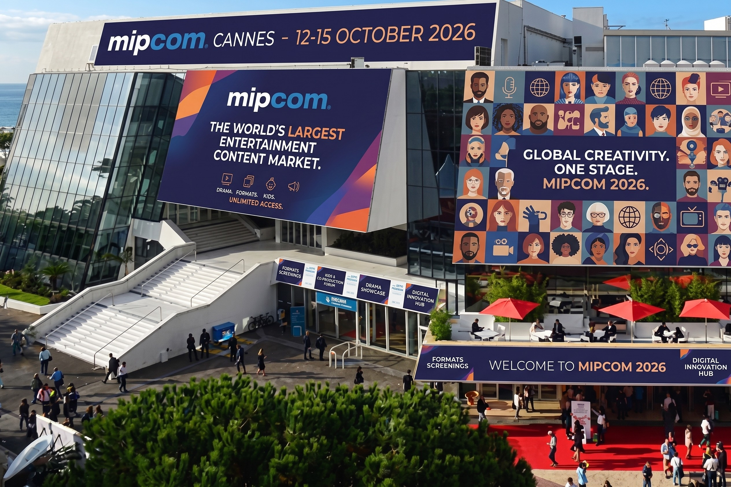 MIPCOM 2026 Cannes international TV and content market — PR strategy for media and entertainment brands by Bulbul Agency