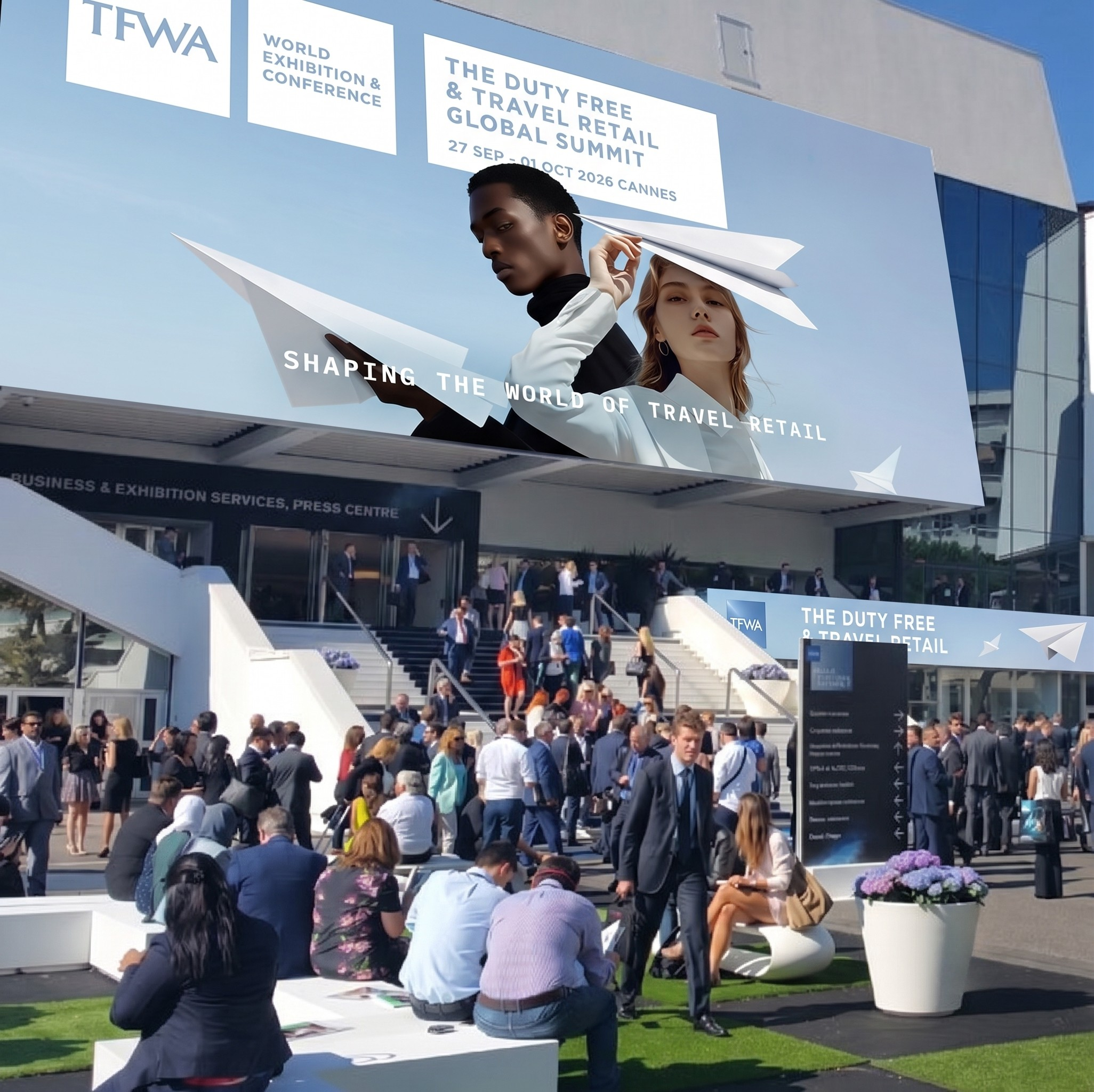 TFWA World Exhibition 2026 Cannes — PR and marketing for duty-free and travel retail brands by Bulbul Agency